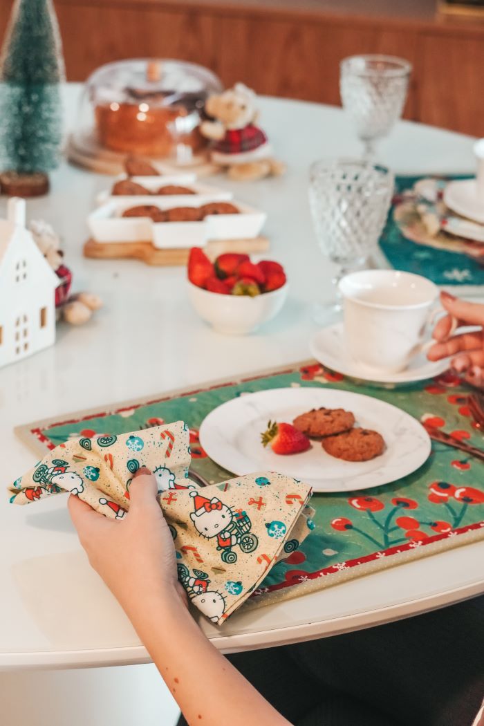 Jogo Americano Vintage - Hello Kitty